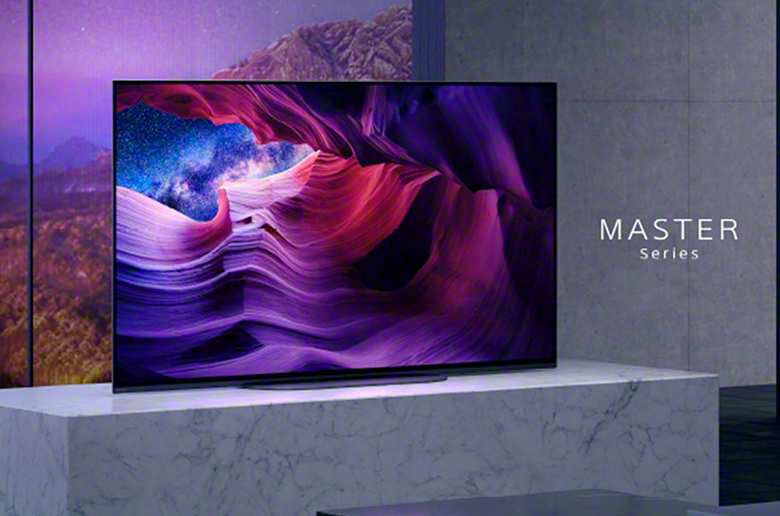 漆黒と豊かな色彩であらゆる映像を美しく描く
映像と音が一体となる独自技術搭載の
コンパクトな4K有機ELテレビ