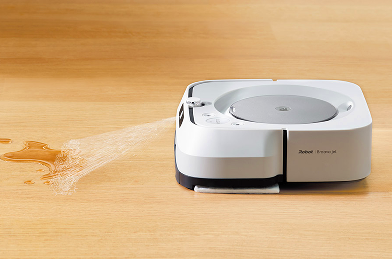 家全体の間取りを学習・記憶
ジェットスプレーで家中の床の汚れもスッキリ拭き掃除