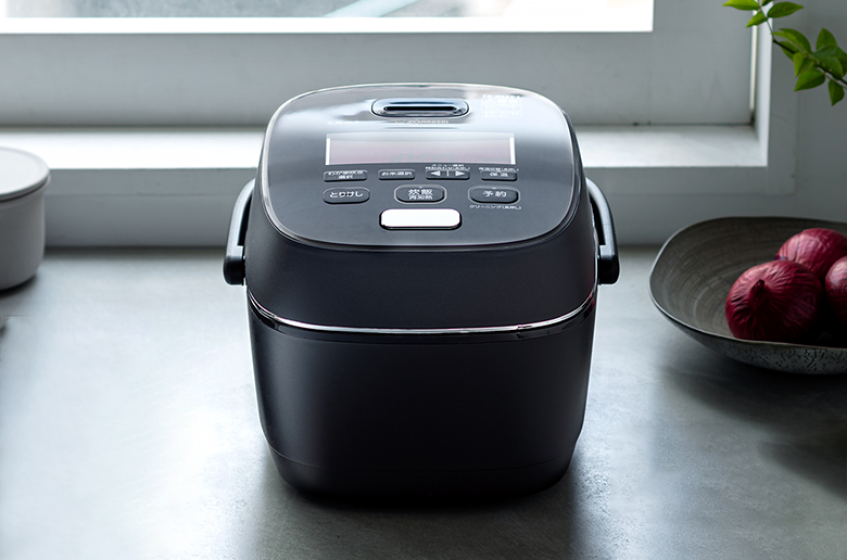 一段と激しくゆらぐ炎が
お米をより激しく舞い上げる