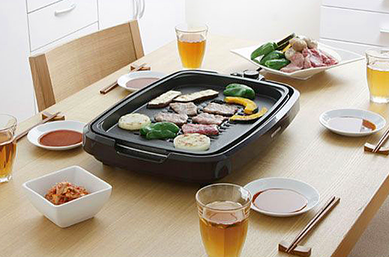 煙を少なく調理
油が落ちるからヘルシー