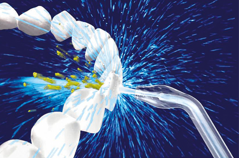 大容量モデルで約3分たっぷり使える
舌表面の汚れも除去できる