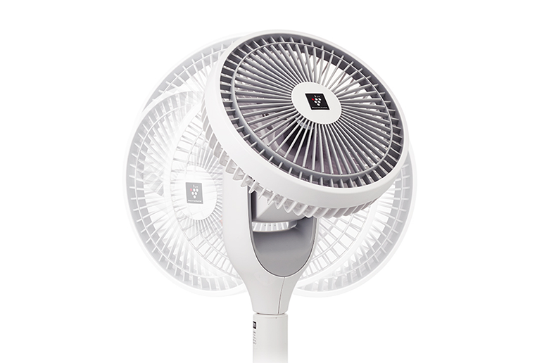 プラズマクラスターの風で心地よく健やかに
涼む・消臭・換気・循環