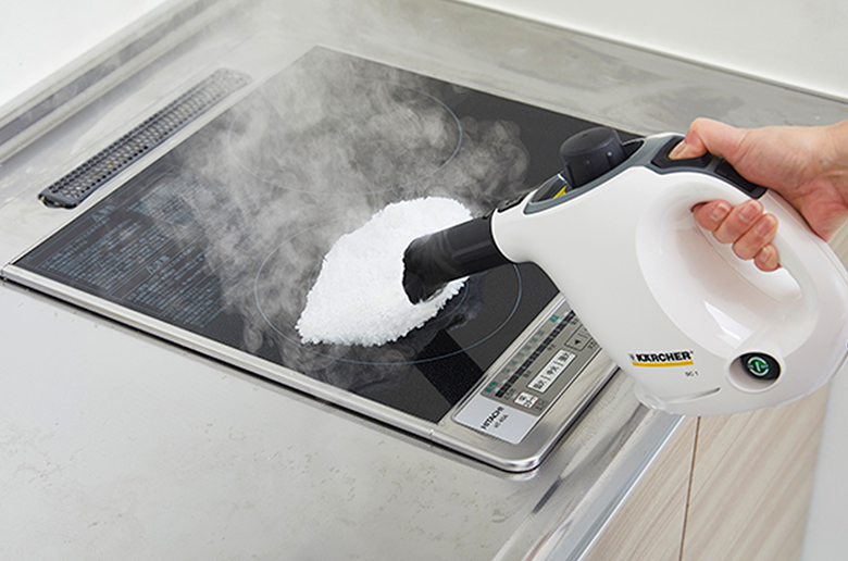 コンパクトなのにパワフルな
ケルヒャースチームを是非ご家庭に。