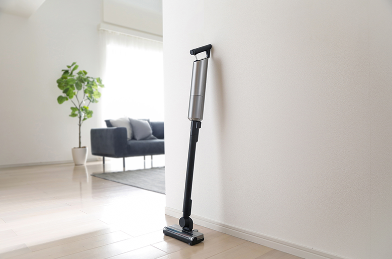 軽量1.4㎏で吸込仕事率70W
ゴミをしっかり吸い込みます