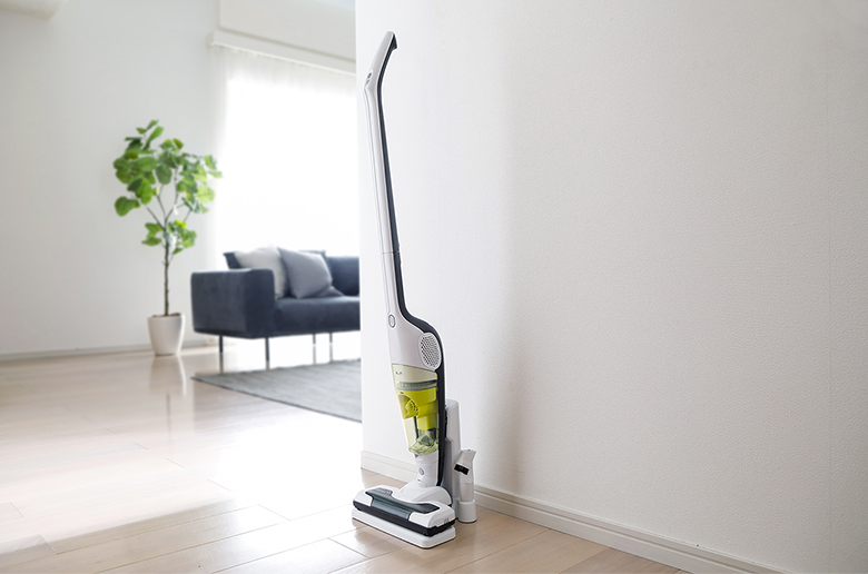 場所に合わせて使える3WAY
お気軽コードレス