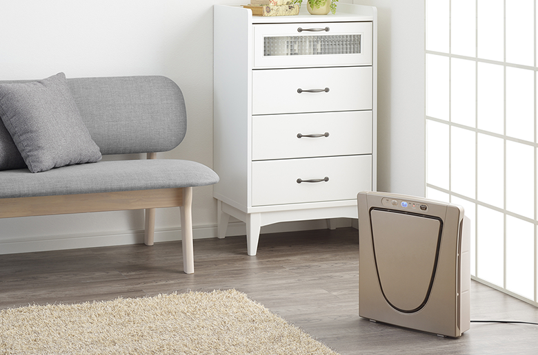 0.3ミクロンのハウスダストを
99.97%除去