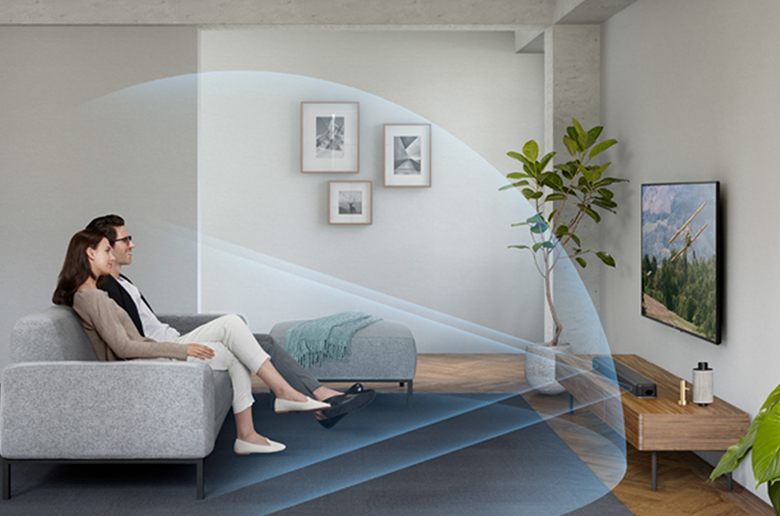 これ1本で3次元の立体音響を
臨場感あるサウンドで楽しめる