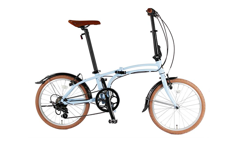 アルミフレームなので軽量
小径ながらスポーティーな乗り心地