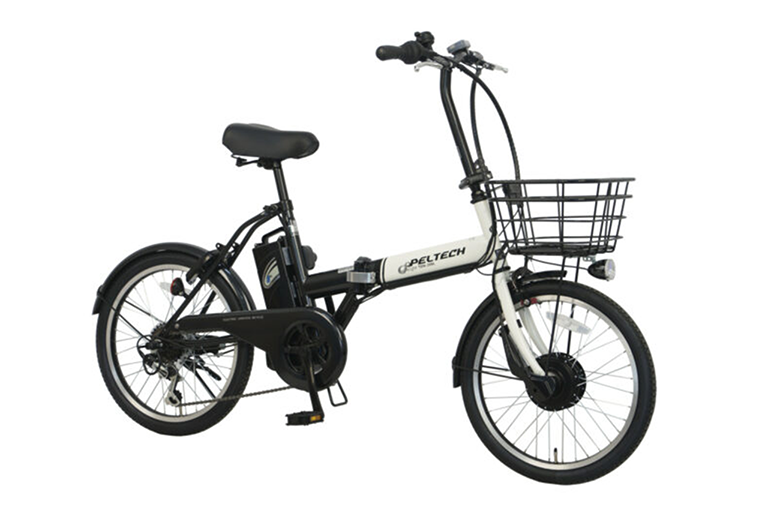 通勤やお買い物に便利な前かご付き
後輪錠で施錠もラクラク!