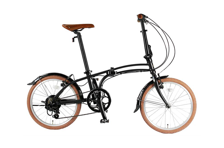 アルミフレームなので軽量
小径ながらスポーティーな乗り心地