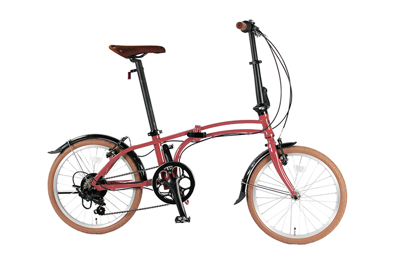 アルミフレームなので軽量
小径ながらスポーティーな乗り心地