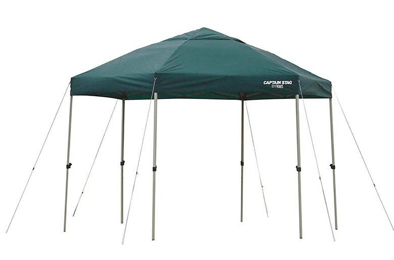 簡単設営
デザイン性と強度アップを両立