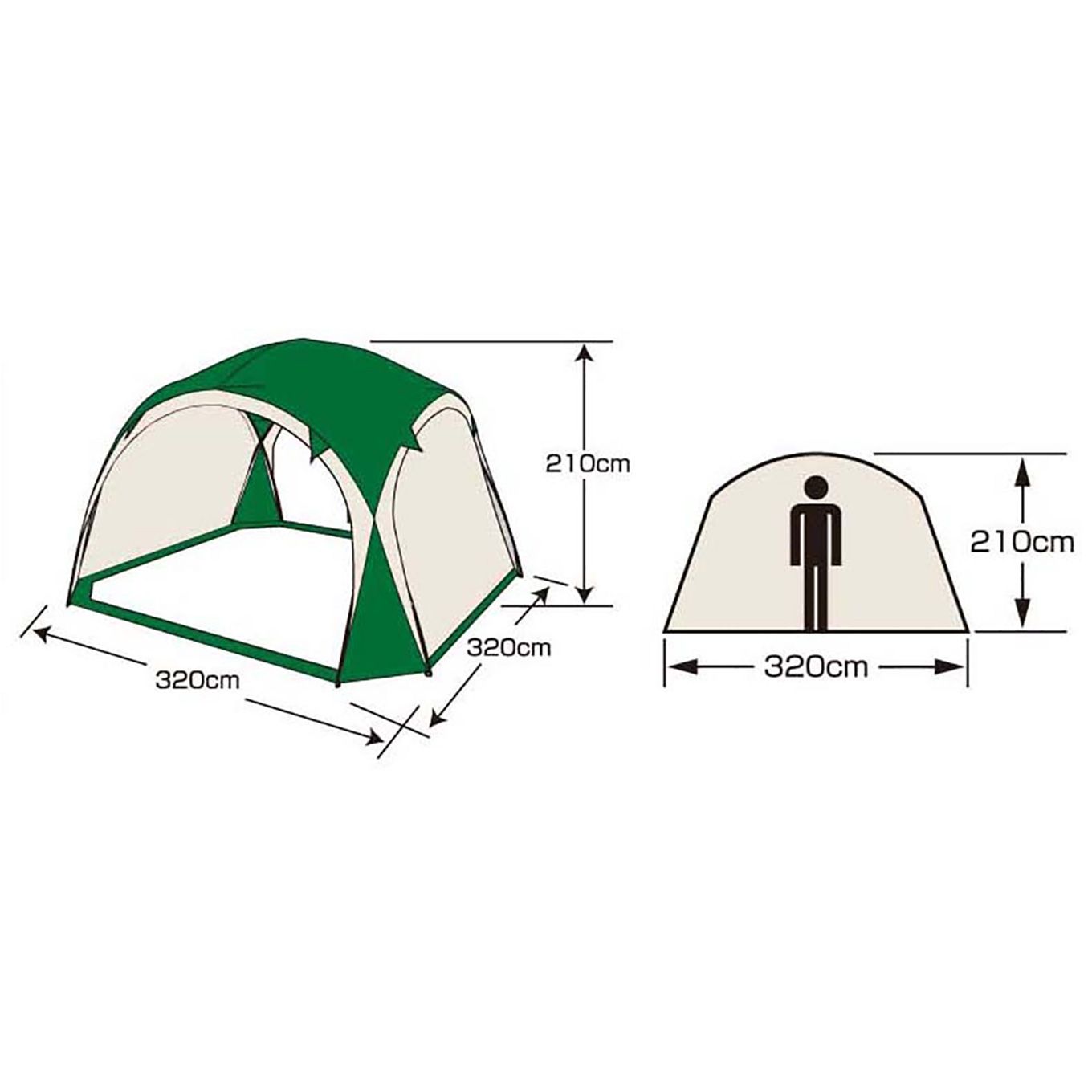 グリーン住宅ポイントCS リビングシェルター320UV-Sイメージ