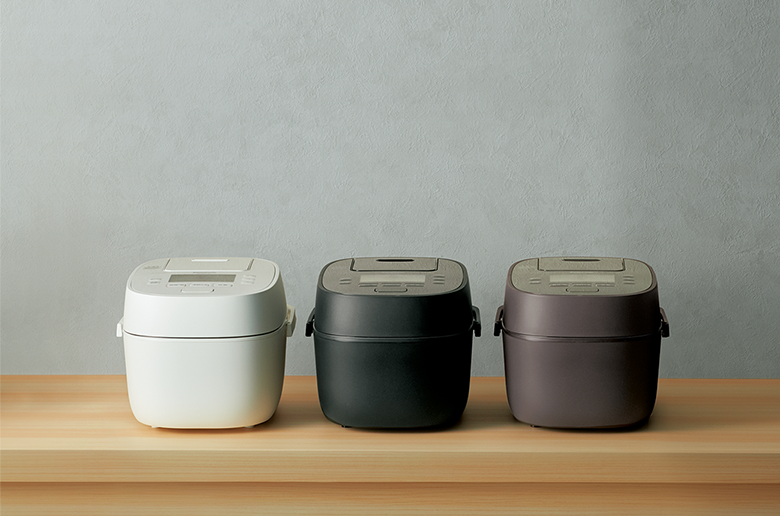 大火力で炊き上げて
お米の芯からふっくらもちもち