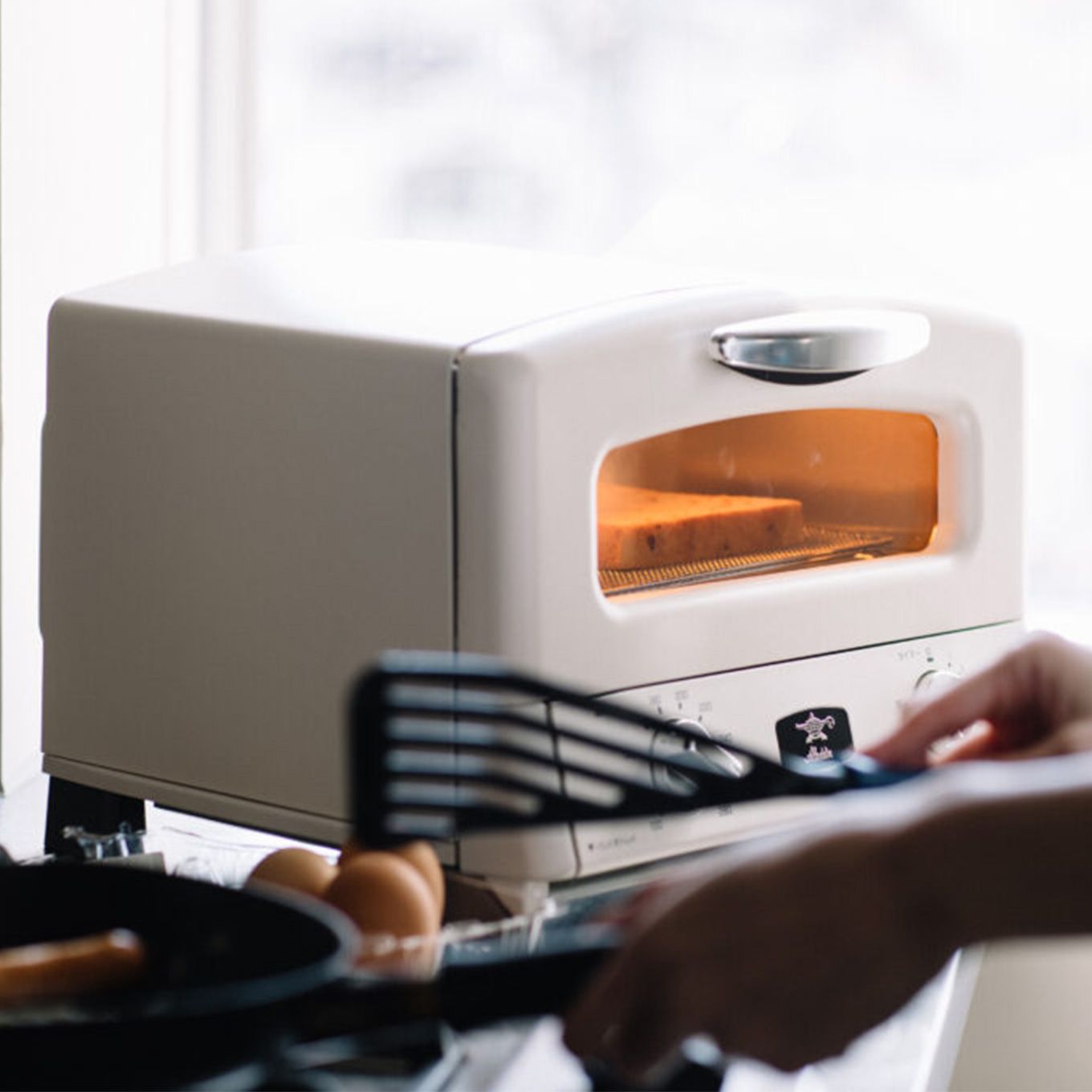 グリーン住宅ポイントGraphite Grill & Toaster グラファイト グリル&トースター(4枚焼き)イメージ