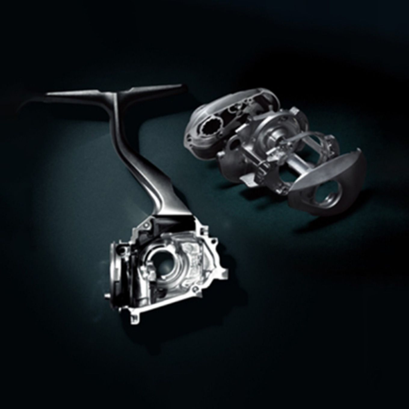 グリーン住宅ポイントベイトリール スコーピオン BFS XG(右)イメージ