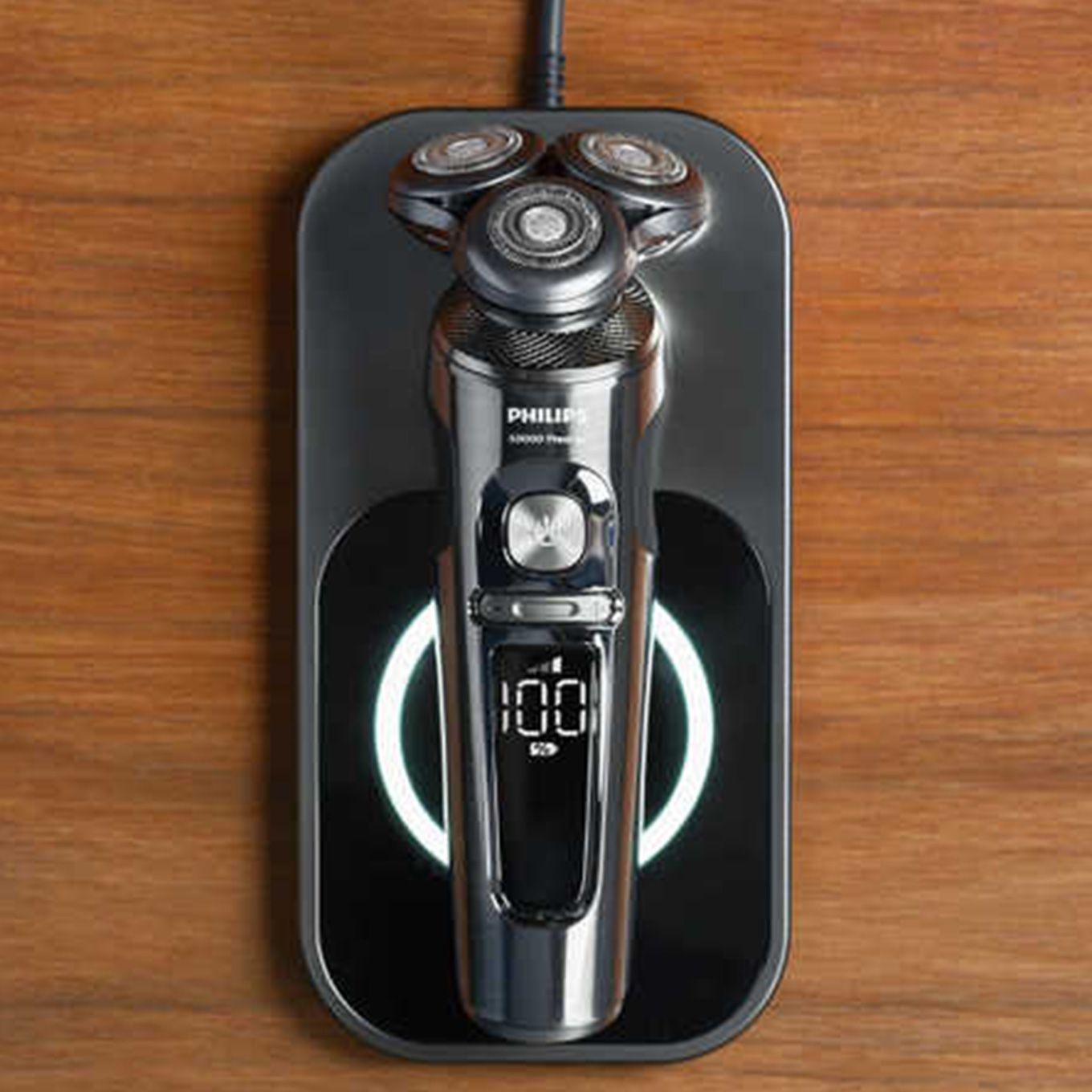 グリーン住宅ポイントウェット&ドライ電気シェーバー S9000 プレステージ(回転刃/水洗い対応/国内・海外対応)SP9860/14イメージ