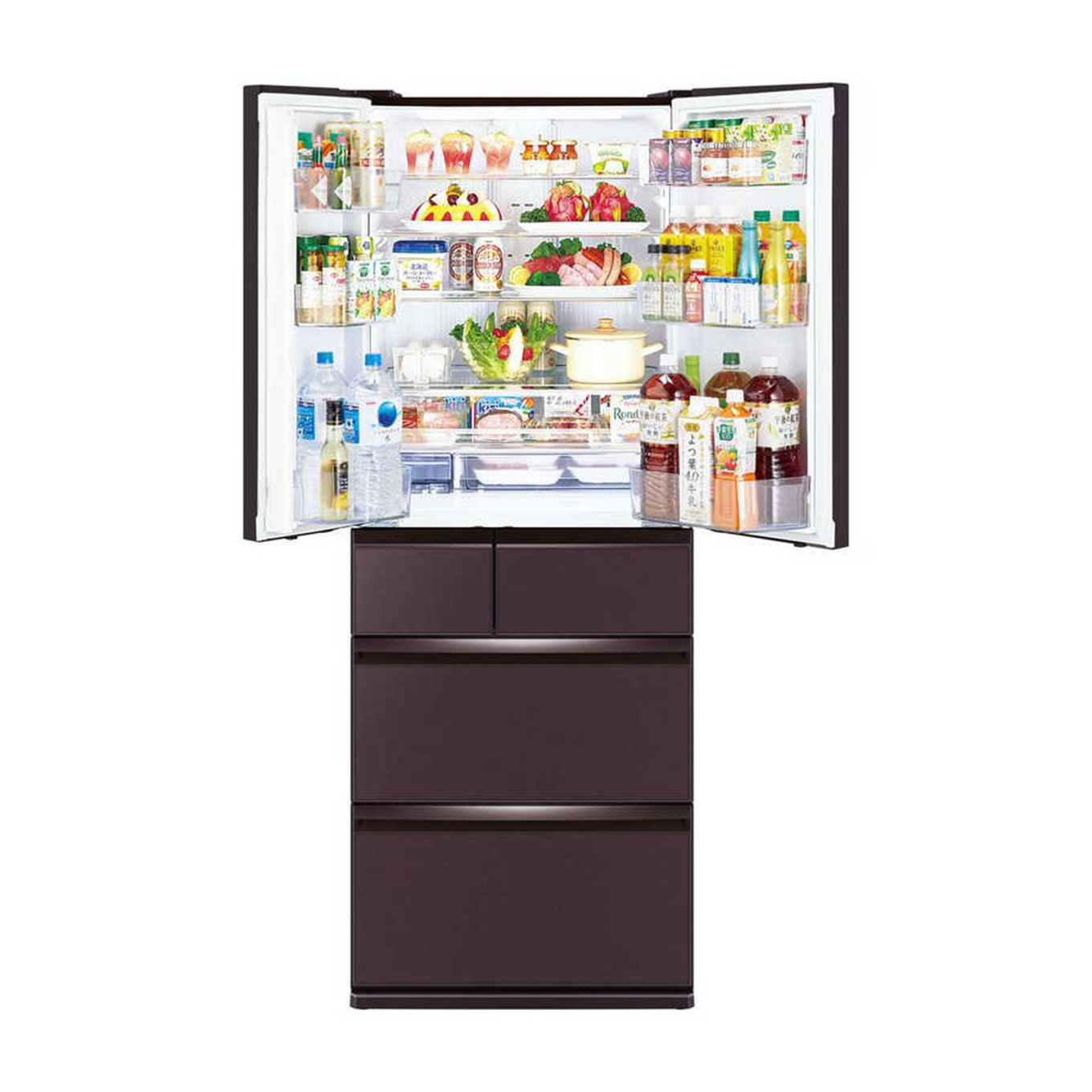 グリーン住宅ポイント6ドア冷蔵庫 置けるスマート大容量 WXDシリーズ(600L/フレンチドア)イメージ