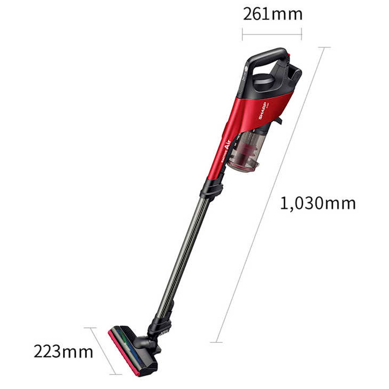 グリーン住宅ポイントコードレススティッククリーナー RACTIVE Air ラクティブエア EC-SR7(コードレス/サイクロン式)イメージ