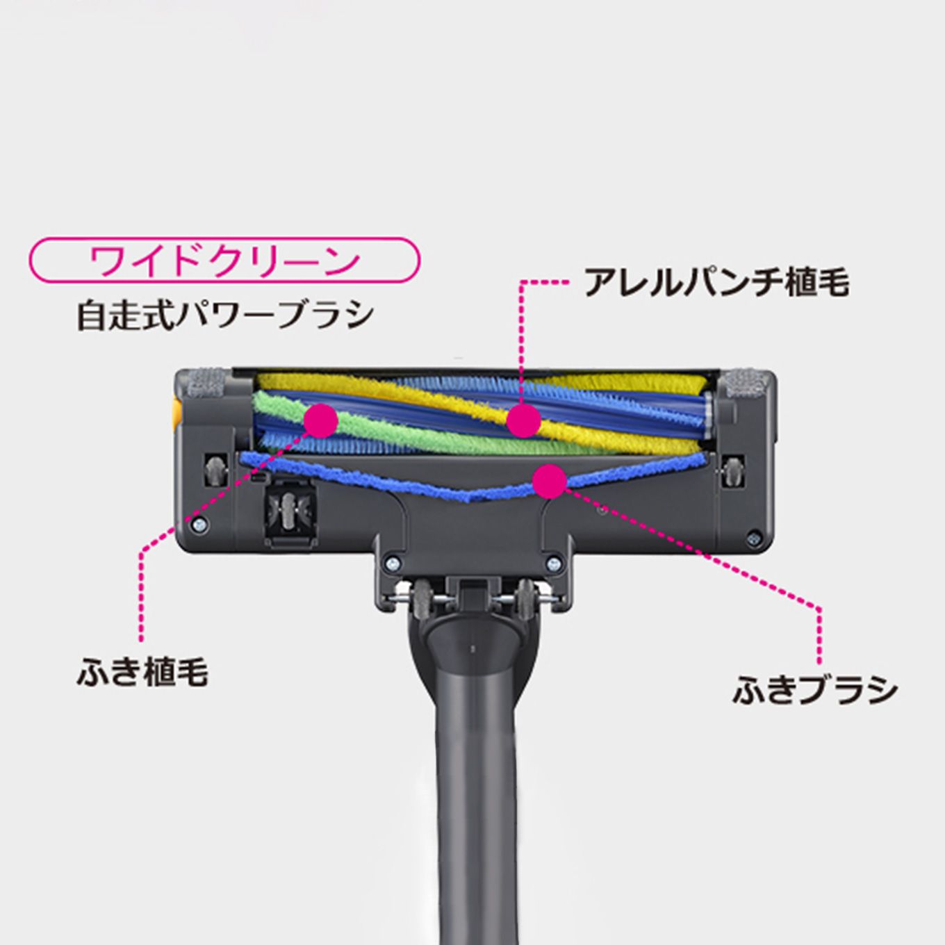 グリーン住宅ポイント紙パック式掃除機 Be-K(ビケイ)TC-ED2Aイメージ
