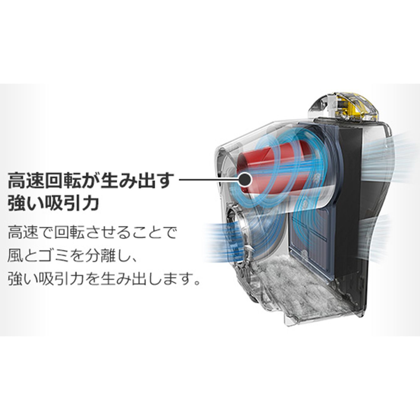 グリーン住宅ポイント紙パック式掃除機 Be-K(ビケイ)TC-ED2Aイメージ