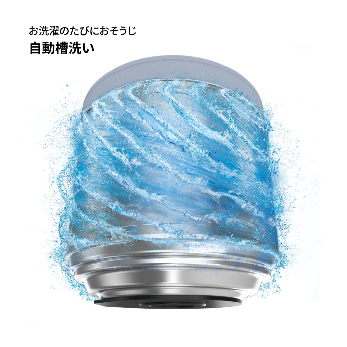 グリーン住宅ポイント全自動洗濯機 ES-GE6E(洗濯機6.0kg / 穴なし槽)イメージ