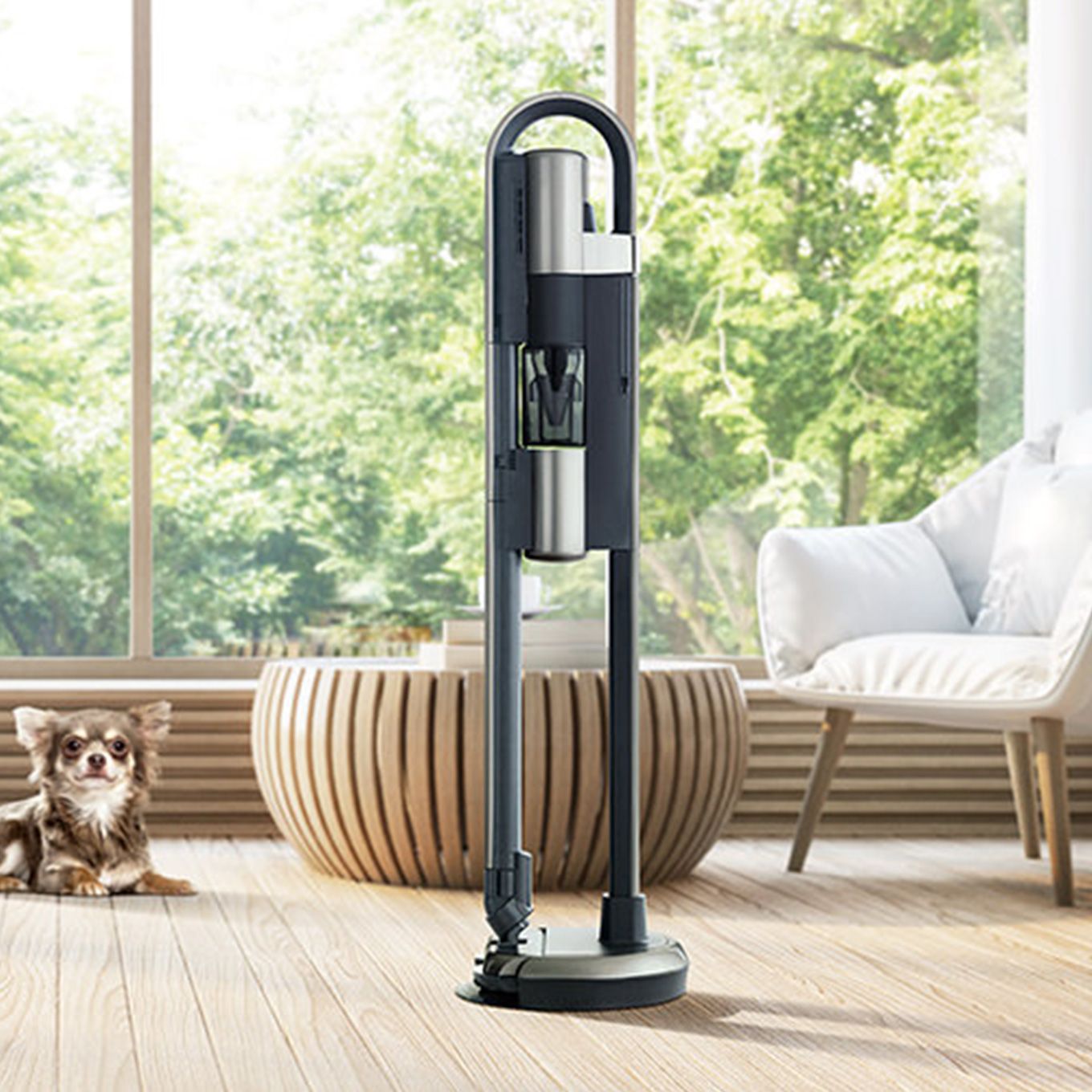 グリーン住宅ポイントスティック型掃除機 ZUBAQ HC-JD2A(コードレス/サイクロン式)イメージ