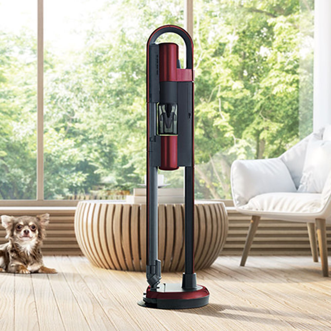 グリーン住宅ポイントスティック型掃除機 ZUBAQ HC-JM2A(コードレス/サイクロン式)イメージ