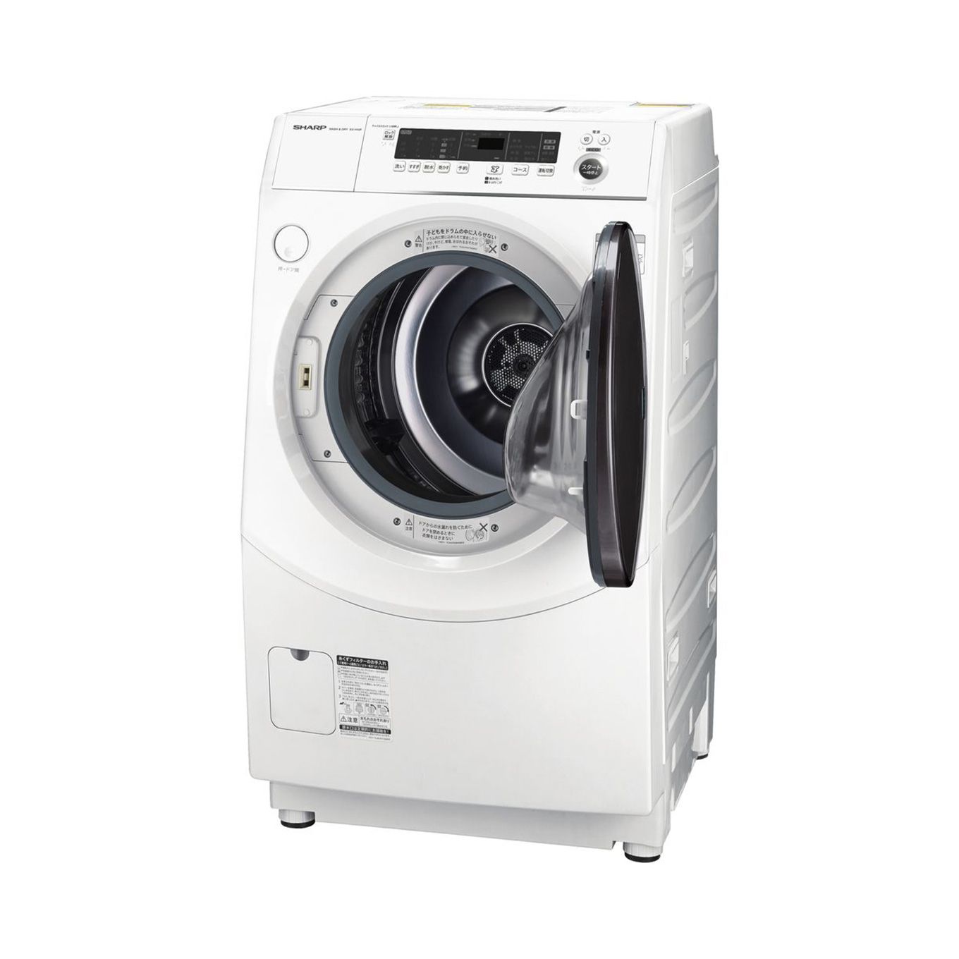 グリーン住宅ポイントドラム式洗濯乾燥機 ES-H10F(洗濯10.0kg/乾燥6.0kg/ヒーター乾燥(水冷・除湿タイプ) /右開き)イメージ