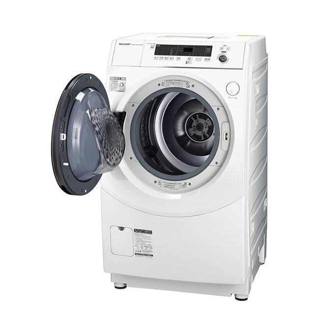 シャープ ドラム式洗濯乾燥機 ES-H10F（洗濯10.0kg／乾燥6.0kg