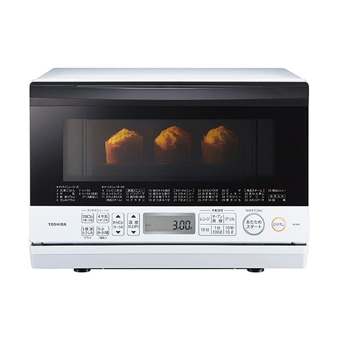 東芝 スチームオーブンレンジ 石窯オーブン ER-W60（23L） ERW60-W