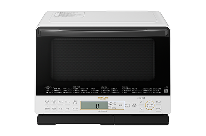 重さにあわせたあたため
ワイド&フラット庫内オーブンレンジ