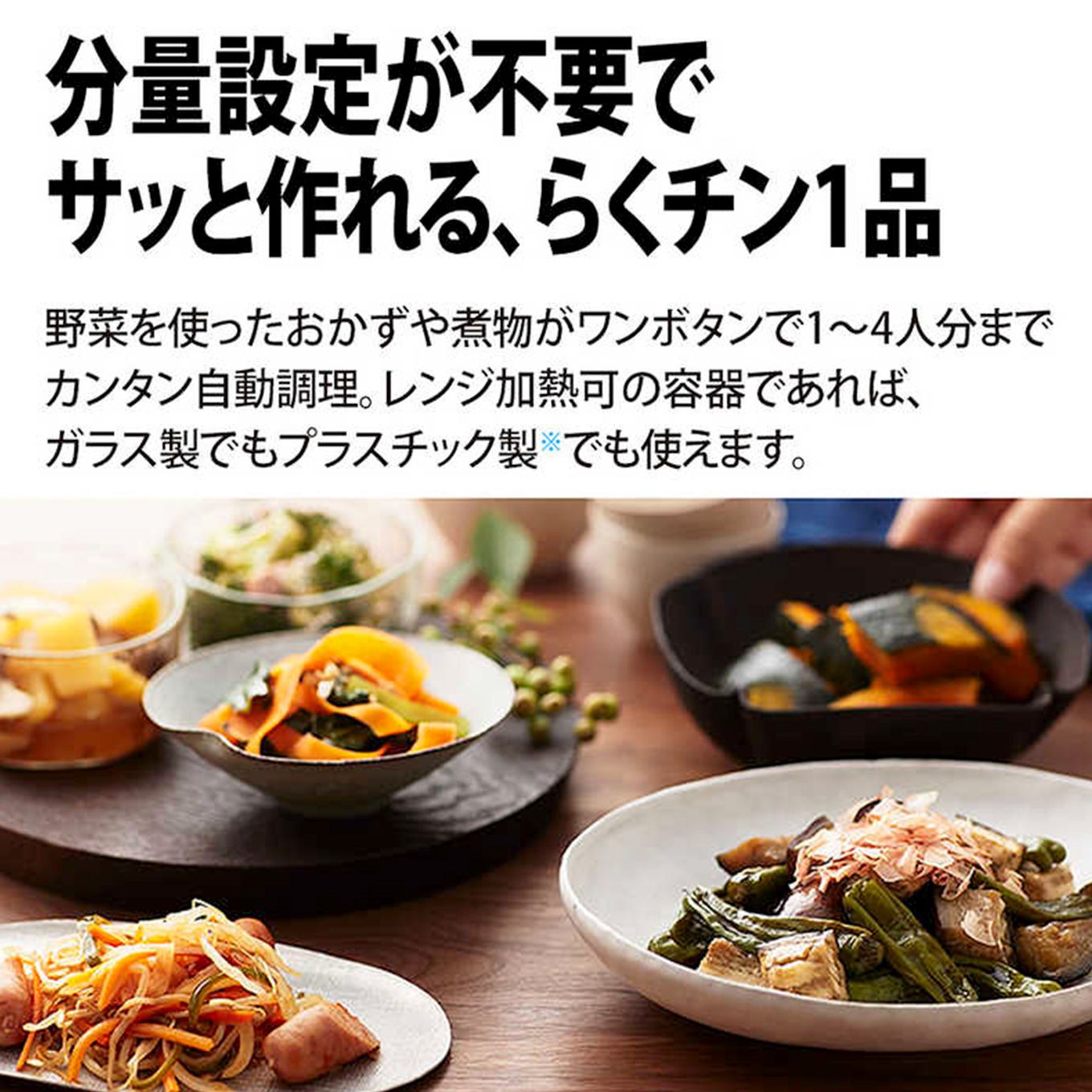 グリーン住宅ポイント過熱水蒸気オーブンレンジ PLAINLY プレーンリー REWF262イメージ