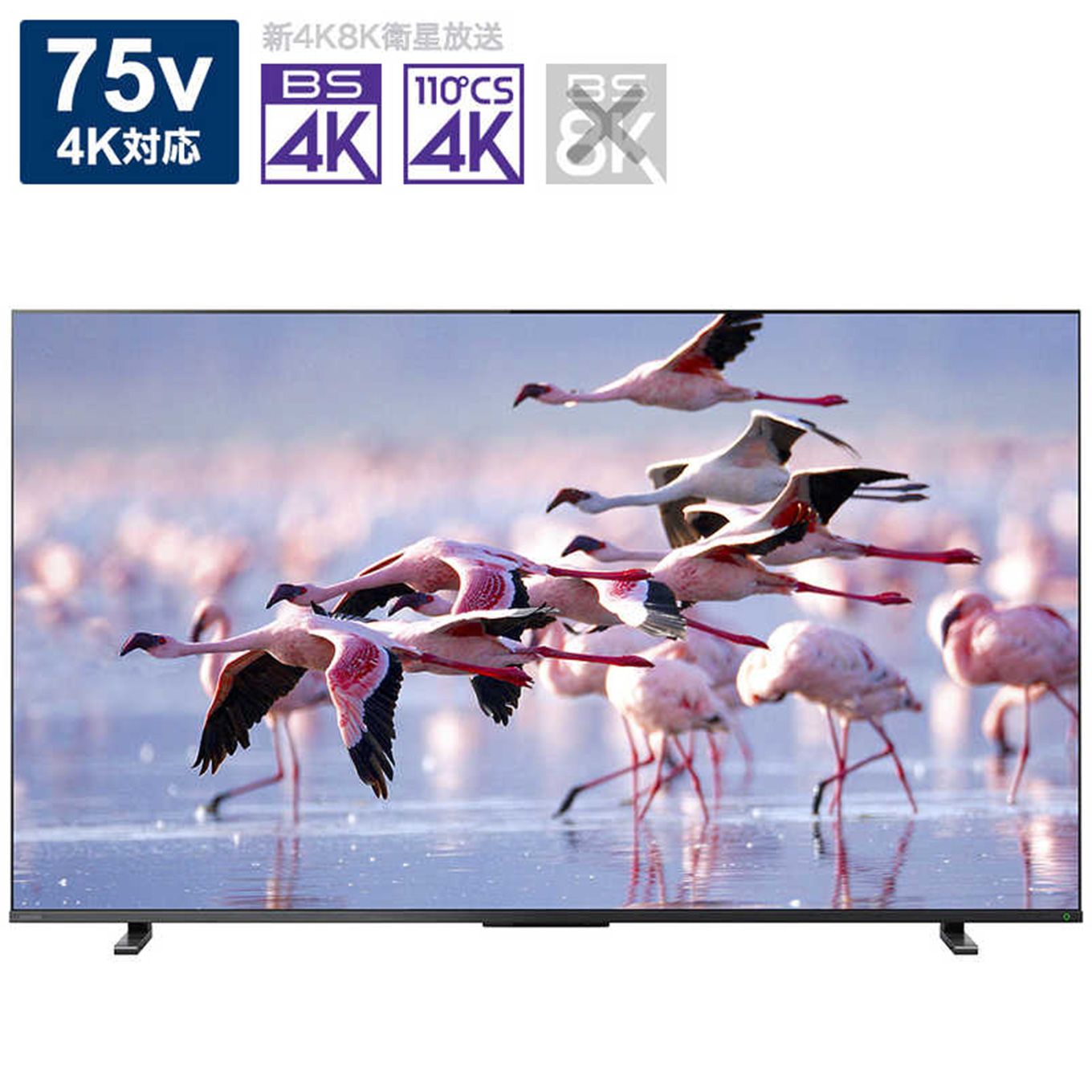 グリーン住宅ポイント4K対応液晶テレビ REGZA レグザ 75V型 75Z670K(BS・CS 4Kチューナー内蔵)イメージ