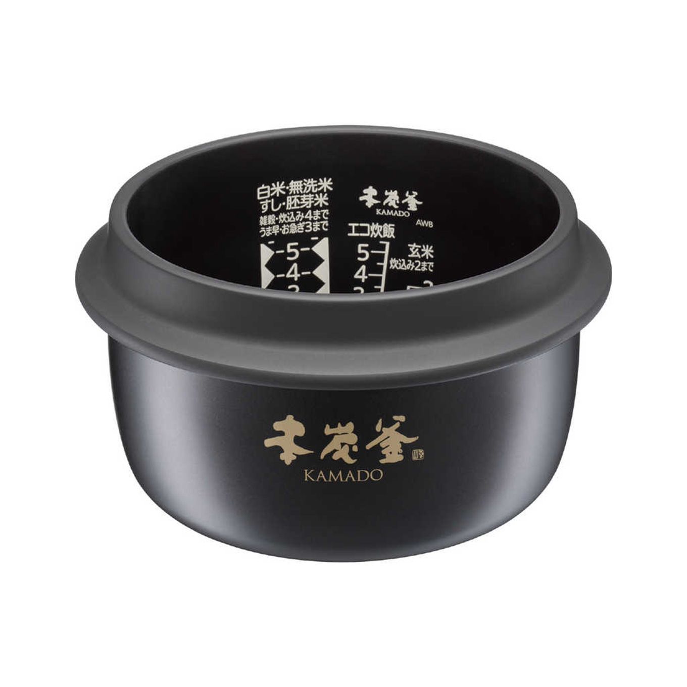 グリーン住宅ポイントIHジャー炊飯器 本炭釜 KAMADO NJ-AWB10(5.5合)イメージ