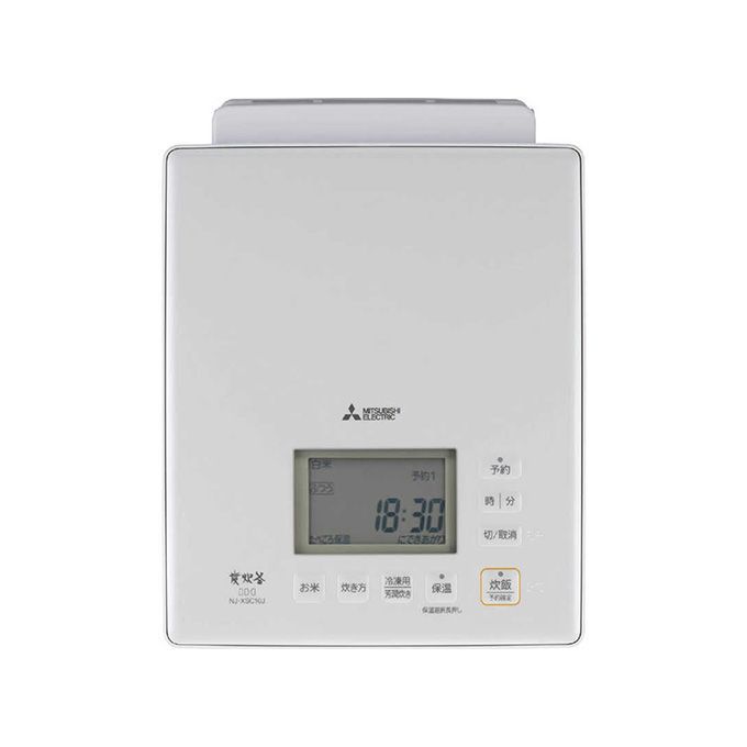 三菱電機 蒸気レスIHジャー炊飯器 NJ-XSC10J（5.5合） クリスタル