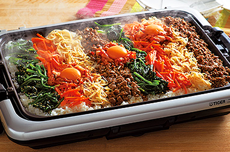 料理のレパートリーが増える
3枚プレートタイプ