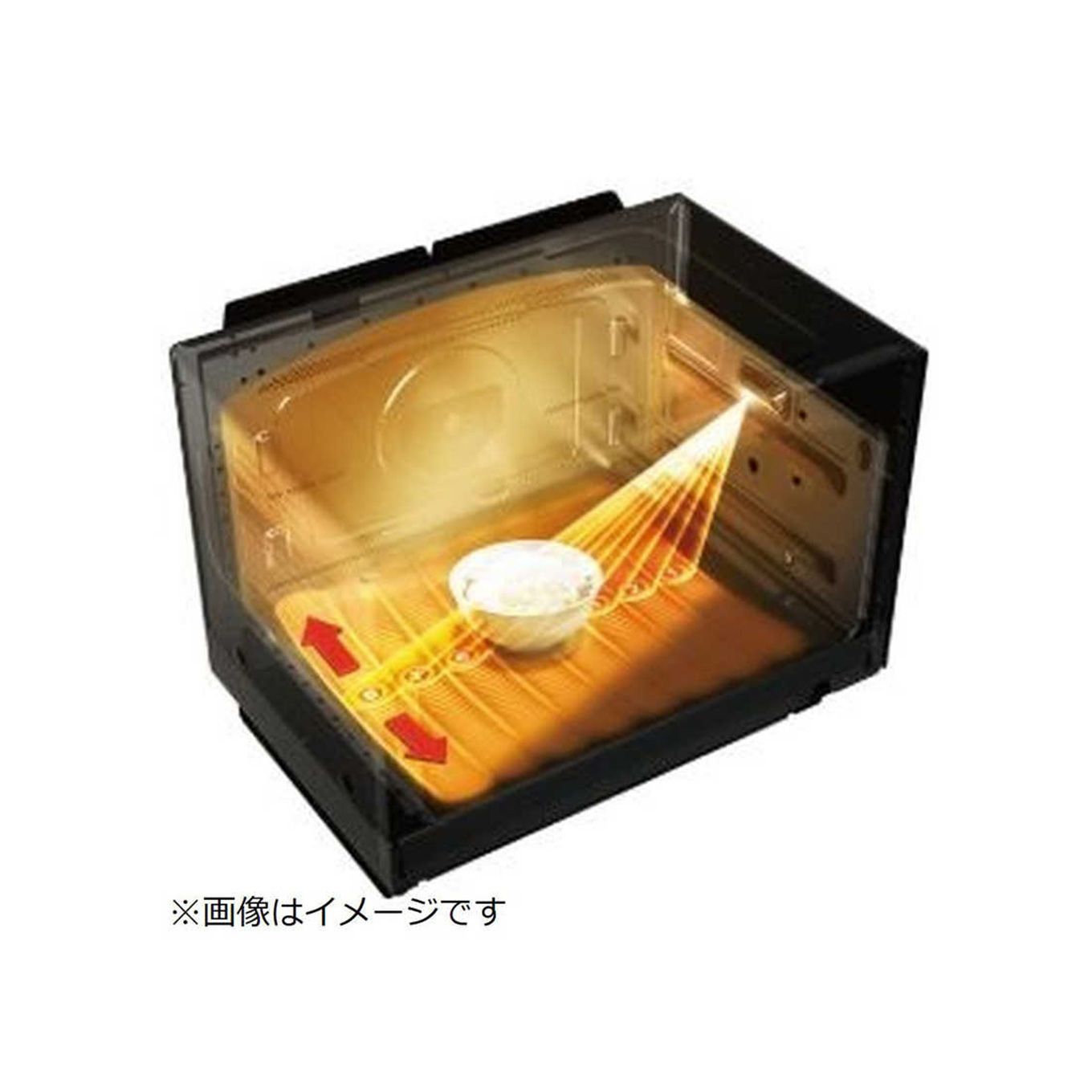 グリーン住宅ポイントスチームオーブンレンジ 石窯ドーム ER-WD7000(30L/フラット)イメージ