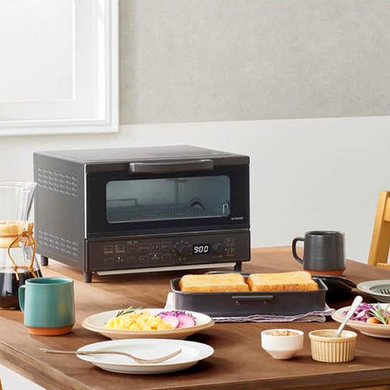 グリーン住宅ポイントマイコン式オーブントースター MOT-401(1200W/食パン4枚)イメージ