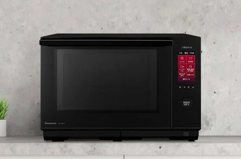 時短調理に便利な高機能を
設置しやすいサイズに詰め込みました