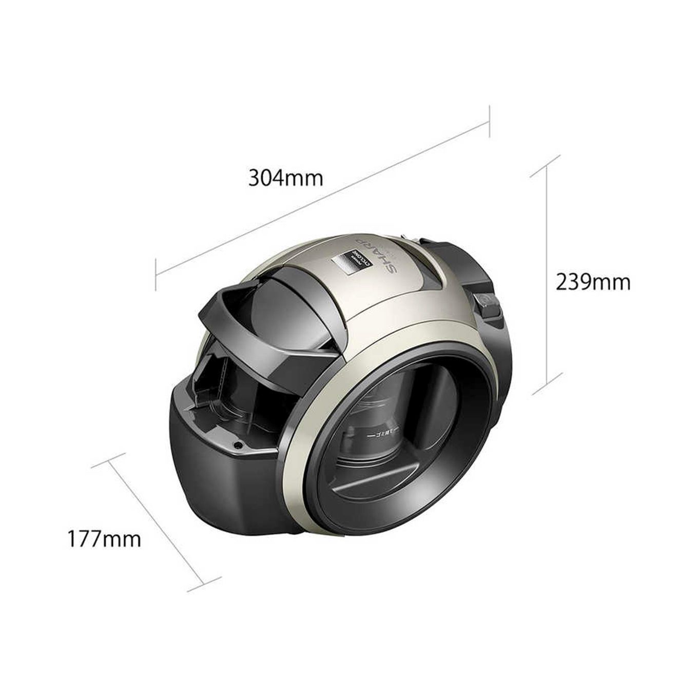 グリーン住宅ポイント遠心分離サイクロン掃除機 EC-MS330イメージ