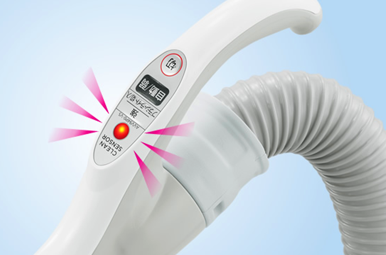 軽くて強力パワー
コンパクトな紙パック式掃除機