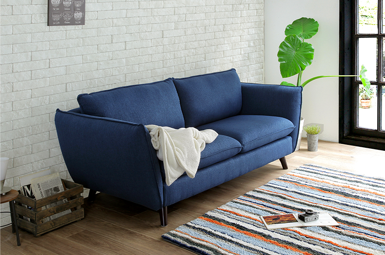 モダンなディティールに
さわやかなカラーリング