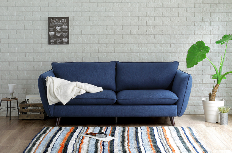 モダンなディティールに
さわやかなカラーリング