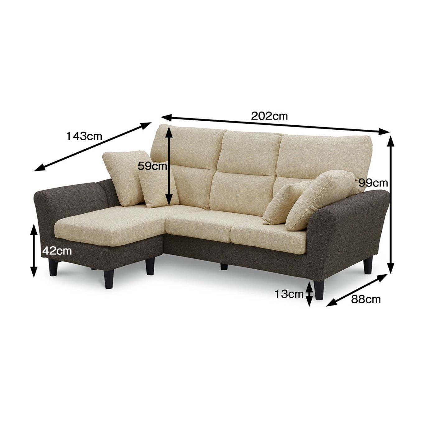 グリーン住宅ポイント組み換え可能 カウチソファ(設置・組立て付き)イメージ