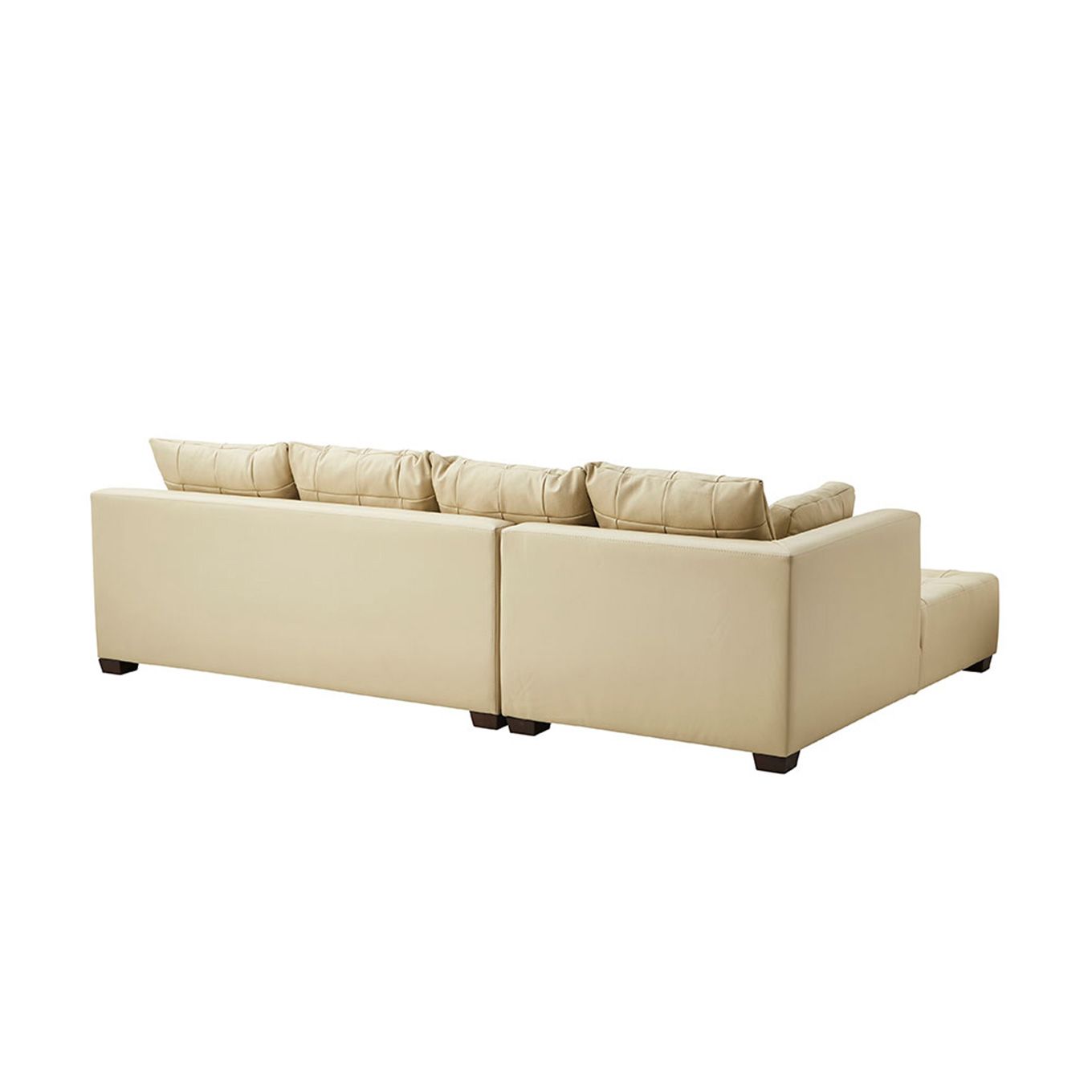 グリーン住宅ポイント本革 左カウチソファ オットマン付き ワイド(設置・組立て付き)イメージ