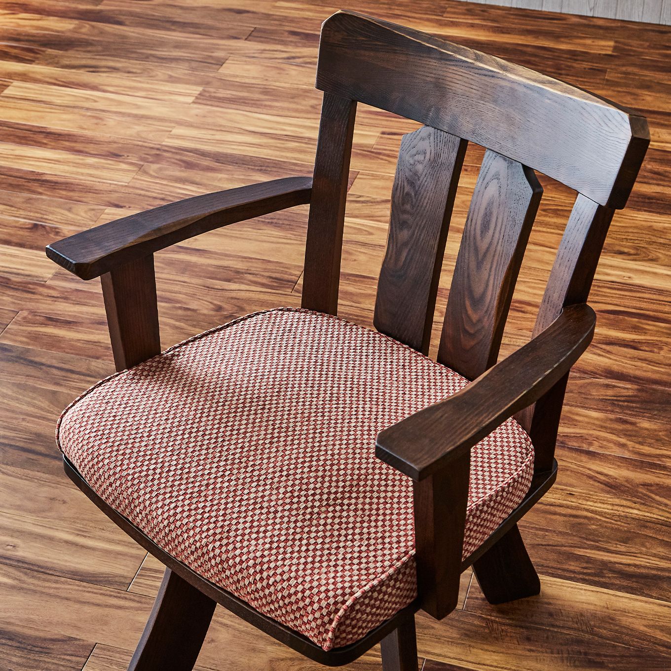 グリーン住宅ポイント素朴な風合い 幅150 ダイニング4点セット 一枚板風(開梱設置・組み立て付き)イメージ