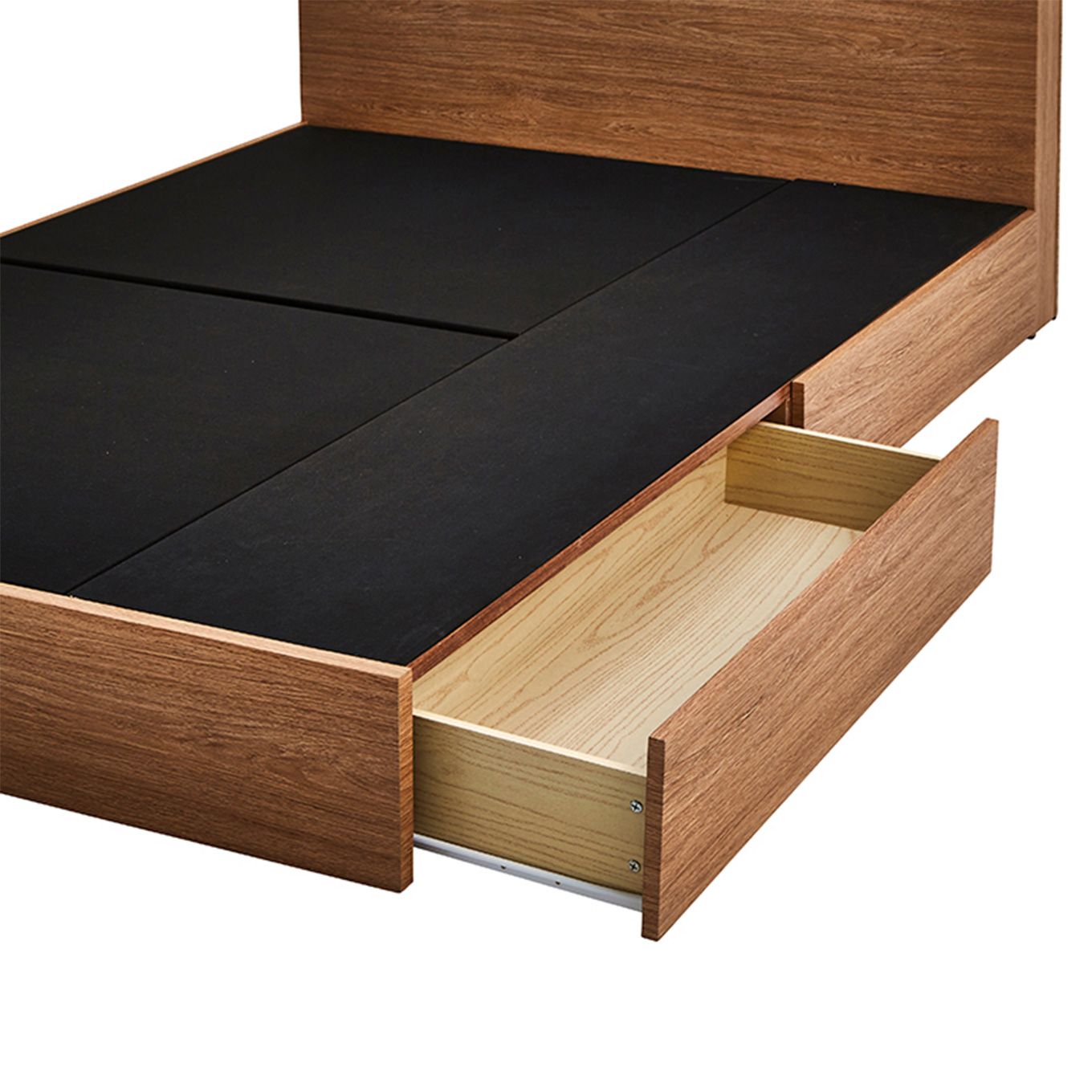 グリーン住宅ポイント左引き出し ベッドフレーム ダブル(設置・組立て付き)イメージ