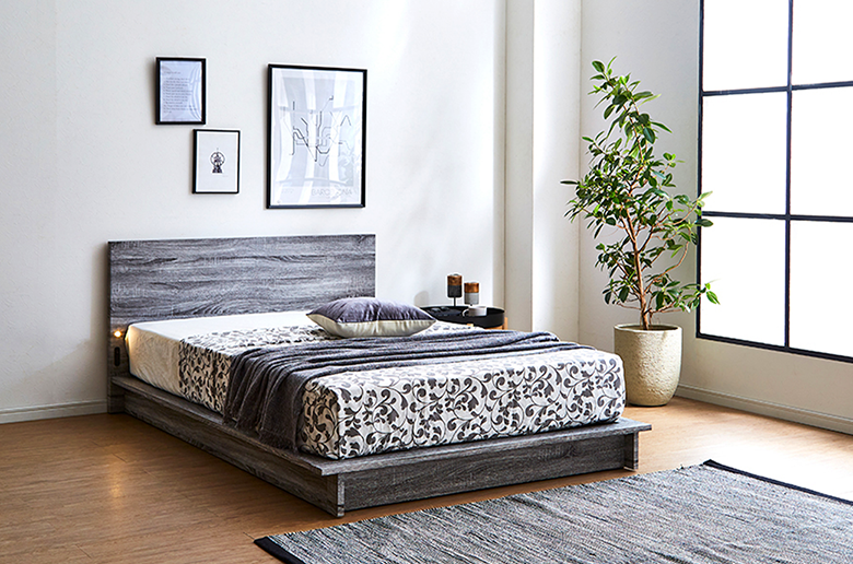 高級感を感じるグレーウォッシュカラーで
キレのある大人な雰囲気を演出