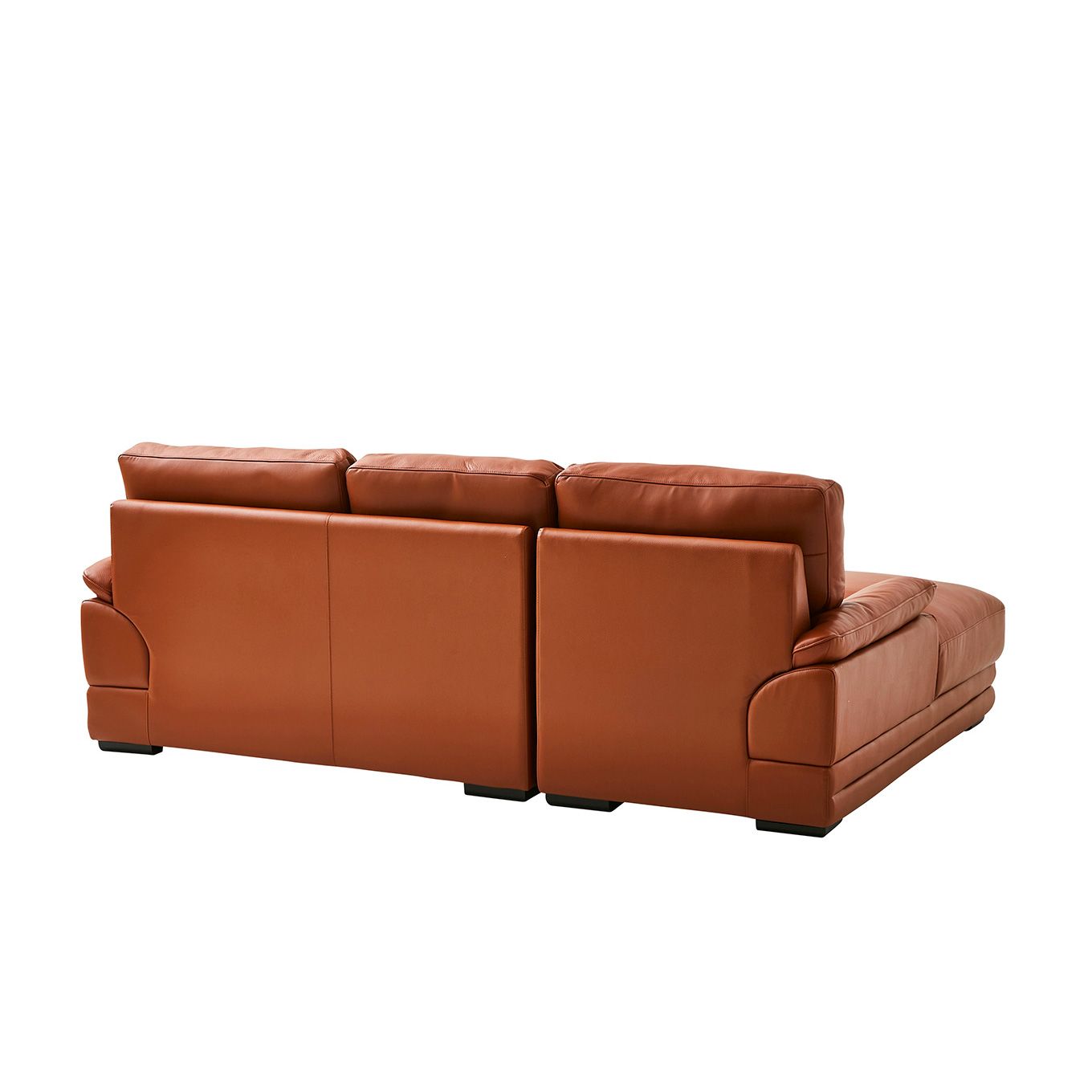 グリーン住宅ポイント右カウチソファ 本革 イタリアンレザー(設置・組立て付き)イメージ